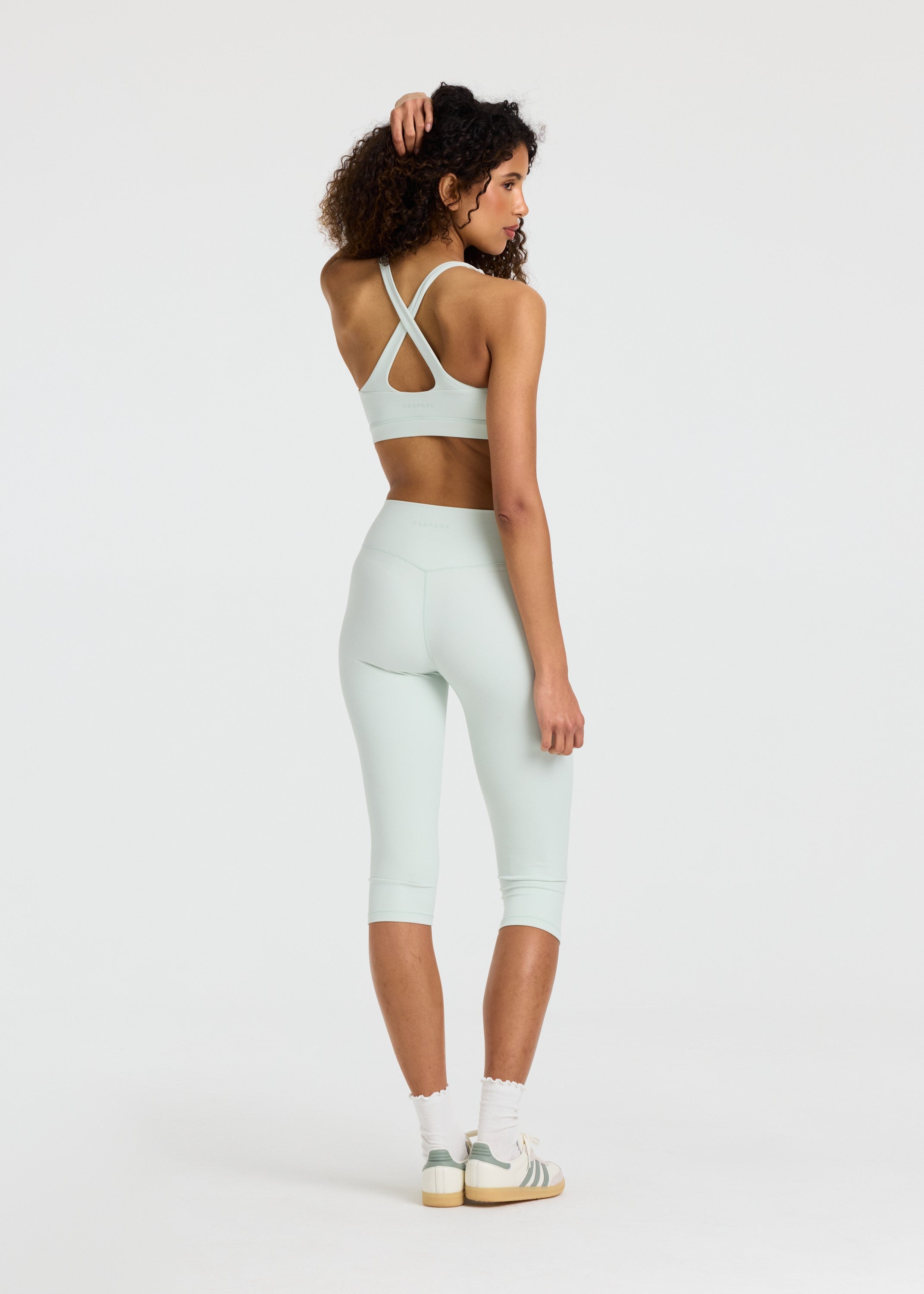 Cloudform® Crossback Sports Bra - Pistachio Green